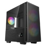 Carcasa DEEPCOOL CH360 DIGITAL Mini Tower ARGB NEGRU