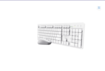 Kit Trust Ody II wireless, cu taste silentioase, cu functie de power saving, rezistenta la stropire, conectare tip USB-A 2.0, include 2 baterii, compatibila PC/Laptop (Windows, MacOS, Chrome OS), rezolutie mouse 1600 DPI, optic, alb