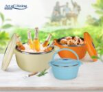 SET 3 CASEROLE TERMICE 2+4+6L,BELLY BEIGE, ART OF DINING BY HEINNER - Image 8