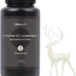 CREALITY Rasina low odor fotosensibila, 500g, culoare transparent, ambalaj: recipient aluminiu, compatibila cu imprimante 3D cu tehnologie LCD.