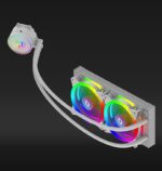 Cooler Procesor AQIRYS AQUARIUS 240 AIO, Lichid, 2 ventilatoare, aRGB - Image 3