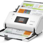 Scanner Epson WorkForce DS-32000, dimensiune A3, tip sheetfed, viteza scanare: 90 ppm mono si color, ADF 120 coli, rezolutie optica 600 X 600dpi, duplex, senzor CIS, tehnologie LED, Scanare catre  BMP, JPEG, TIFF, multi-TIFF, PDF, searchable PDF, secure PDF, PDF/A, JPEG(Colour/Greyscale), PNG, docx
