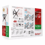 Suport TV de perete, Barkan BM331, Fix, 13"- 65", VESA 400 x 400 mm, suporta pana la 40kg, negru - Image 3