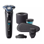 Aparat de ras electric Philips Seria 7000 S7886/58, 5 W, Autonomie 60 minute, Umed si uscat, Lame SteelPrecision SkinIQ Negru