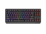 Tastatura gaming mecanica wireless Genesis Thor 230 TKL, iluminare RGB, swtich-uri Red, 87 taste, 11 butoane multimedia, negru - Image 2