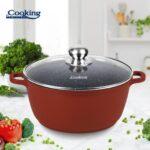 CRATITA ALUMINIU+CAPAC 20x9CM, 2.5 L, CALABRIA, COOKING BY HEINNER - Image 3