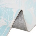 Covor printat, LEAFS 160x230 cm, lavabil cu spate antialunecare, inaltime fir 3mm - Image 2