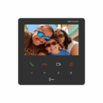 Post interior videointerfon color Hikvision DS-KH6110-WE1, 4.3-inch colorful touch screen, rezolutie: 480 × 272, Colorful TFT, 9 butoane, 1 RJ-45 100 Mbps, Wi-Fi 802.11 b/g/n, 2.4 GHz, alimentare: IEEE802.3af, Standard PoE,12 VDC, temperatura de functionare: -10 °C to 50 °C