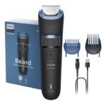 Aparat de tuns barba PHILIPS BT3660/15 cu lame integral metalice cu autoascutire, 40 de setari de lungime, 2 piepteni ajustabili pentru barba (0,5-20 mm), autonomie 80 min