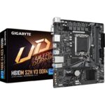 Placa de baza Gigabyte H610M S2H V3, Socket 1700, DDR4, Micro-ATX