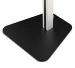Stand birou B-Tech, pentru display-uri cu diagonala pana la 32", suporta pana la 10kg, cu inclinatie +17°/-10°, VESA min. 75x75, VESA max. 100x100, cable management integrat, negru/argintiu - Image 3