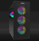Carcasa AQIRYS Naos Pro ARGB, Mid Tower, Black - Image 4