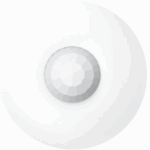 Detector PIR de tavan Hikvision DS-PDCL12-EG2, de interior, raza detectie: 12m, 360°, inaltime montaj: 2.4 - 4m, 172 zone de detectie, filtru lumina alba 6500lux, compensare cu temperatura, optica ermetica, iesire alarma NC, LED indicator albastru, alimentare: 9-16VDC, consum: max. 13mA @12VDC