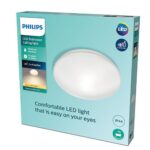 Plafoniera LED Philips Canopus CL259, 20W, 2000 lm, lumina calda(2700K) ,IP44, 39cm, Metal/Plastic, Alb - Image 2