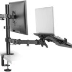 Suport Monitor de Birou, Neomounts by Newstar FPMA-D550NOTEBOOK, 10" - 32", VESA 100x100, suporta pana la 8kg, negru