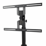 Suport de birou Neomounts by Newstar FPMA-D1200BLACK, diagonala maxima 60", greutate maxima 40kg, VESA 600x400, tilt, swivel, negru