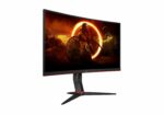 Monitor AOC 27" C27G2Z3/BK, Curvature: 1500R, Diagonal (inch): 27, Diagonal (cm): 69, Aspect ratio: 16:9, Panel: VA, Resolution: 1920x1080, Refresh Rate: 280Hz, Response time GtG: 1ms, Response time MPRT: 0.5ms, Brightness (max): 300 cd/m², Contrast (static) : 4000:1, Contrast (dynamic): 80M:1 - Image 5