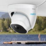 Camera de supraveghere Reolink RLC-520A; P324 Senzor: 1/2.7"CMOS Rezolutie video: 5 Megapixeli (2880X1616 pixeli) Cadre/secunda: 30 FPS Lentila fixa: 2.8mm Diafragma: F1.6 Unghi de vizualizare: orizontal: 110°/vertical: 57° Distanta iluminator IR: 30 m Numar LED-uri IR: 2 Microfon si difuzor