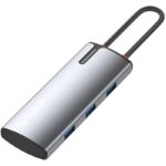 Hub USB TELLUR TLL321061 USB-C, 5 porturi, HDMI, Gri - Image 2