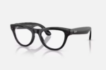 Ray-Ban Meta Skyler AI Glasses Shiny Black/Transitions Amethyst - Image 2
