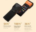 SUNMI MOBILE T5940 V2s - Wireless data POS System, V2s Android 11, 3GB + 32GB, 8MP + 2MP camera, micro SD, EU 4G, NFC, 2xSIM, printer + label printer,1D/2D scanner, GMS - Image 4