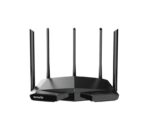 Wireless Router Tenda, RX27PRO;  AXE5700, TRI-Band Gigabit Wi-Fi 6 Router, Standarde si protcoale: IEEE802.3, IEEE802.3u,IEEE802.3ab, interfata: 1*10/100/1000Mbps WAN port, 3*10/100/1000Mbps LAN ports, 5 x Antene externe, Dimensiuni: 261*168*60mm, Viteza wireless: 6GHz:Up to 2402Mbps, 5GHz:Up to - Image 2