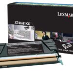 Toner Lexmark X746H1KG, black, 12 k, X746de , X748de , X748deStatoil , X748de with total 5 years warranty , X748dte