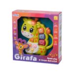 JUCARIE GIRAFA CU LUMINI SI SUNETE, VERDE, MOMKI - Image 3