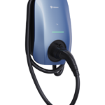 Solplanet EV Charger 22kW, RFID/NFC, WIFI+Bluethooth+RS485, Morandi Blue, 5M Cable+ETH