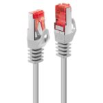Cablu retea Lindy LY-47344, 2m Cat.6 S/FTP Cable, Grey - Image 2