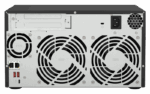 NAS QNAP 873A 8-Bay, CPU AMD Ryzen V1000 series V1500B 4C/8T 2.2GHz, RAM 8GB (1x 8GB) DDR4 (2 x SODIMM slots, max. 64GB, suport optional ECC RAM), 8x 2.5/3.5 SATA 6Gbps, 2x M.2 2280 NVMe PCIe Gen3 x1 HDD (neincluse), LAN: 2 x 2.5GbE (optional port 10GbE prin placa PCIe), - Image 2