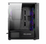 Carcasa PRO GAMING GLADIUS, RGB, Mini Tower, Black - Image 4