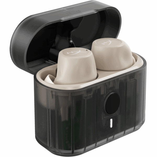 Casti In-ear HyperX Cirro Buds Pro Tan, Wireless, noise-canceling, Bej