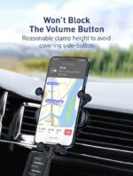 Suport auto telefon Gravity Serioux CH04,  Material: ABS, Mod de instalare: tip cataramă, poziție fixă: aerisire, culoare: negru, potrivit pentru: telefon mobil - Image 9