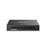 Switch Mercusys Desktop  8 porturi Gigabit, MS108GP, 7 porturi POE (1-7) , buget POE: 65 W, Standarde si protocoale: IEEE 802.3x Flow Control, Dimensiuni: 171*98*27 mm.