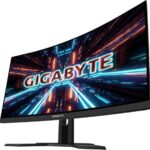 Gigabyte monitor gaming curbat, G27QC A, diagonala: 27", bit depth: 8 bits, aspect ratio: 16:9, rezolutie: 2560 x 1440, densitate pixeli: ppi, W-LED, DCI-P3: 88%, Luminozitate: 250 cd/m2, Contrast: 4000:1, unghi vizualizare: 178 °, difuzoare: 2 x 2W, conectivitate: 2 x HDMI 2.0, 1 x DisplayPort 1.4