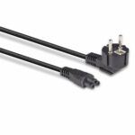 Cablu alimentare Lindy, conector A: Schuko, conector B: IEC C5C5, lungime cablu 2m, material PVC si PBT, material conductor: cupru, dimensiuni A: 36.5x71x36.5mm (1.44x2.8x1.44in), B: 22.8x64x15mm (0.9x2.52x0.59in), negru - Image 3