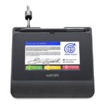 Tableta grafica Wacom 5" Signature Pad, rezolutie maxima 800 x 480, rata raspuns 200 pps, negru