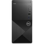 Desktop Business Dell Vostro 3030 MT cu procesor Intel Core i3-14100 pana la 4.7 GHz, 8GB DDR5, 512GB SSD, None, Intel UHD Graphics 730, Linux, Black, 3 ani garantie