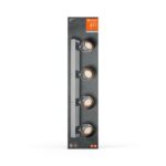 Spot LED cvadruplu ajustabil Ledvance DECOR JUPITER, 22W, 2000 lm, lumina calda (3000K), IP20, 700mm, Argintiu, clasa energetica F