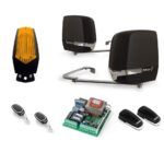 Kit automatizare poarta batanta Motorline TELICA230, 200 Kg/canat, 2.5 m/canat, 380 W(contine lampa)