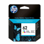 Cartus cerneala HP C2P06AE, Nr. 62, Culoare: Cyan, Magenta, Yellow, , Capacitate: 165 pagini(incarcare 5%), Compatibilitate: Hp Envy 5540 / 5541 / 5542 / 5544 / 5546 / 5548 / 5640 / 5642 / 5644 / 5646 / 7640 / 7643