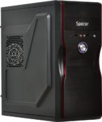 Carcasa SPACER SPC-MERCURY, Mid Tower, Black