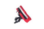 Geanta ghidon Pegas SB-009, cu QR, 1 compartiment, dim: 10x7.5x4.5cm, material poliestrer 600D dublat cu pvc, banda reflectorizanta,  Rosu - Image 2