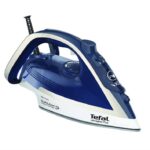 Fier de calcat Tefal Ultragliss Plus FV6812E0, 2800W, jet de abur 260 g/min, abur variabil 0-50 g/min, alb/albastru