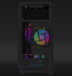 Carcasa AQIRYS BELLATRIX PRO, RGB, Mini Tower, Black - Image 3