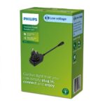 Alimentator pentru exterior Philips GARDEN LINK, max 12W, IP44 ,70x50x240mm, Negru