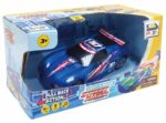 MASINUTA CU LUMINI, SUNETE SI SISTEM PULLBACK RACER, SCARA 1/24, ALBASTRU - Image 2