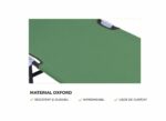 HEINNER SEZLONG CU PARASOLAR 186X55X24CM VERDE - Image 5