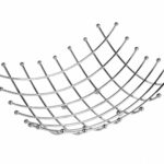 COS FRUCTE METALIC 26x26x9 CM,VANORA HOME